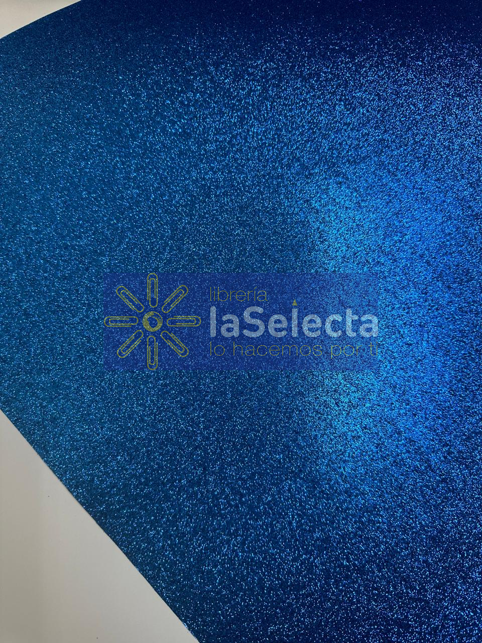 CARTULINA GLITTER AZUL 50X70 CM IMPORTADO